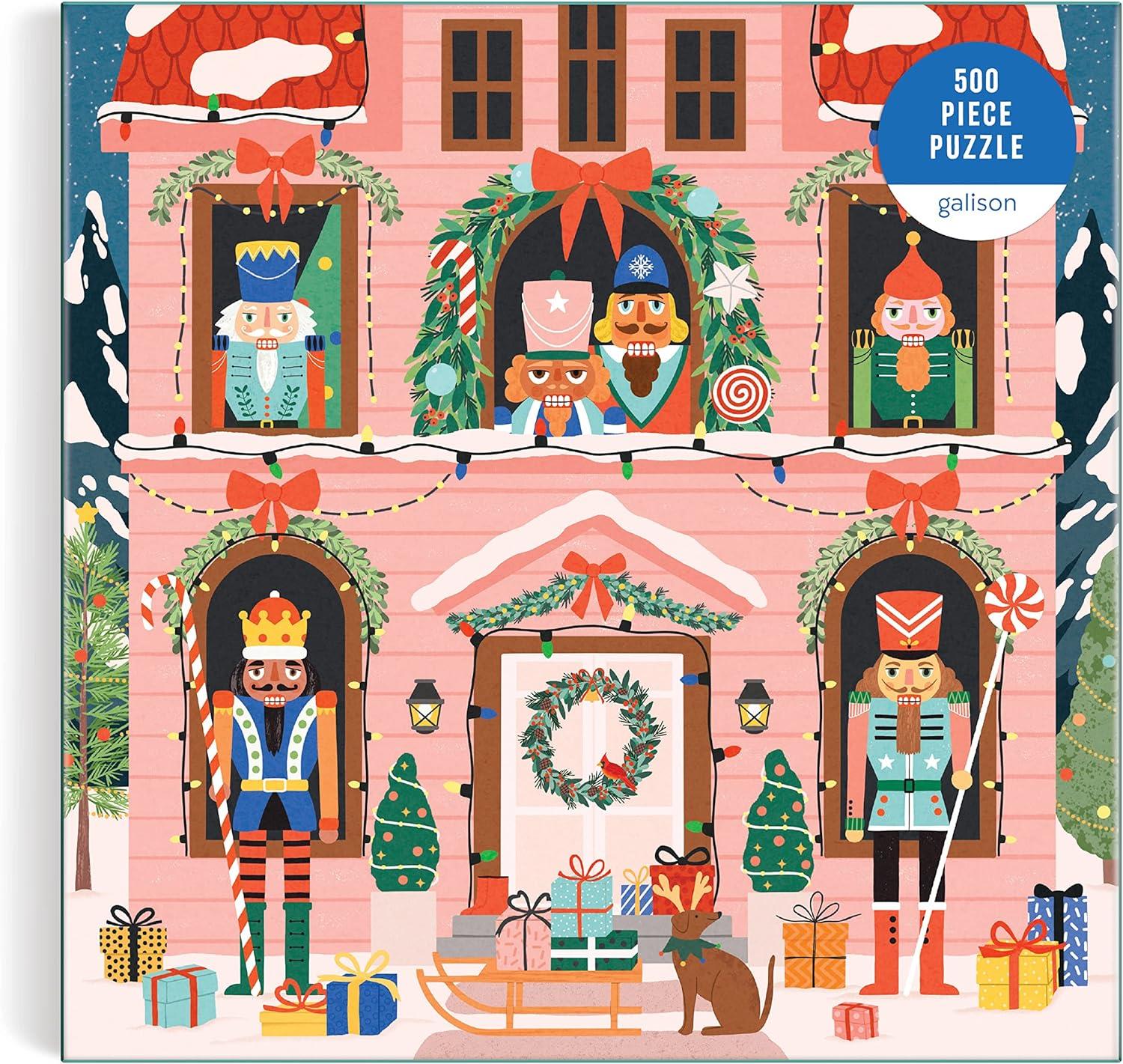 Galison Nutcracker Magic Jigsaw Puzzle (500 Pieces) DAMAGED BOX