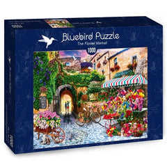 Bluebird The Flower Market Jigsaw Puzzle (1000 Pieces)