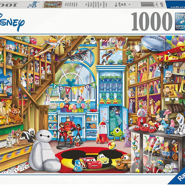 Ravensburger Disney Pixar Toy Store Jigsaw Puzzle (1000 Pieces) DAMAGED  OX