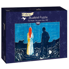 Bluebird Art Munch - Two People: The Lonely Ones Jigsaw Puzzle (1000 Pieces)