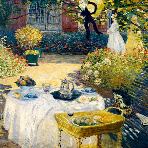 Bluebird Art Monet - The Lunch, 1873 Jigsaw Puzzle (2000 Pieces)