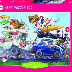 Heye Off On Holiday! Cartoon Classic Jigsaw Puzzle (500 Pieces)