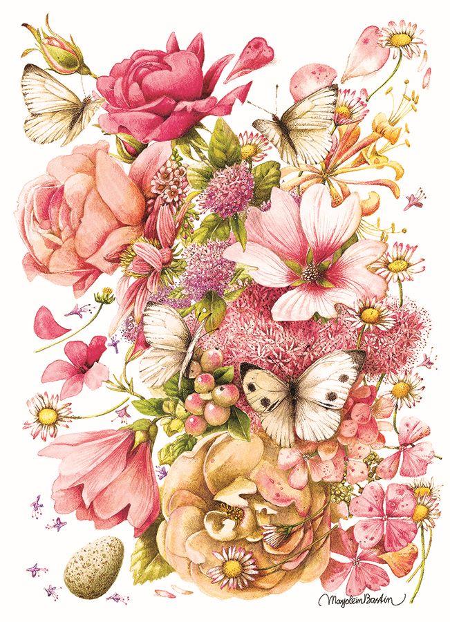 Cobble Hill Bastin Bouquet Jigsaw Puzzle (1000 Pieces)