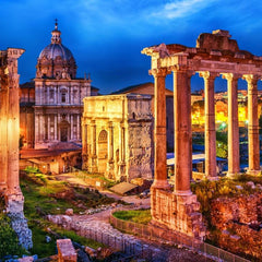 Bluebird Roman Forum Jigsaw Puzzle (1000 Pieces)