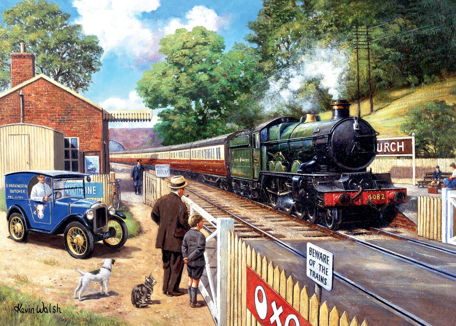 Train Spotting Jigsaw Puzzle (1000 Pieces)