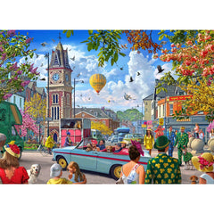 Gibsons Off to the Races at Newmarket Jigsaw Puzzle (1000 Pieces)