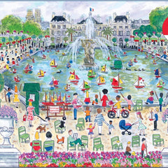 Galison Springtime in Paris, Michael Storrings Jigsaw Puzzle (1000 Pieces) DAMAGED BOX