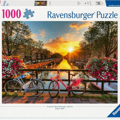 Ravensburger Bicycles of Amsterdam Jigsaw Puzzle (1000 Pieces)