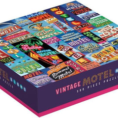 Galison Vintage Motel Signs Jigsaw Puzzle (500 Pieces)