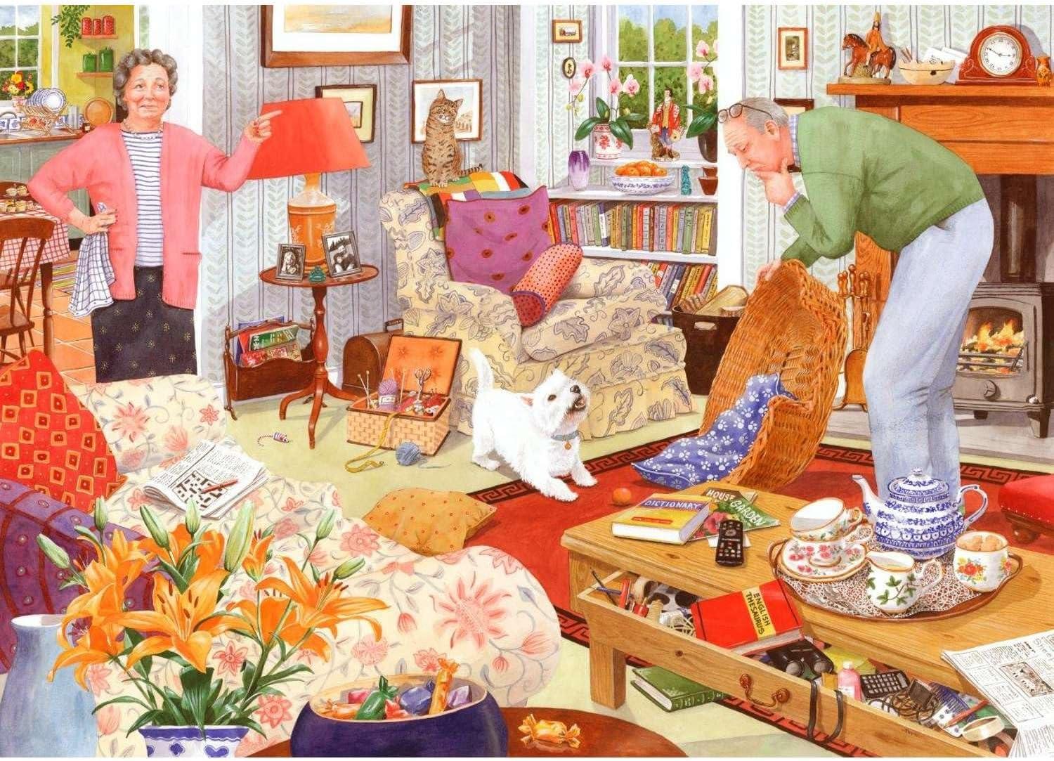 House of Puzzles Where Are My Glasses Jigsaw Puzzle (1000 Pieces)