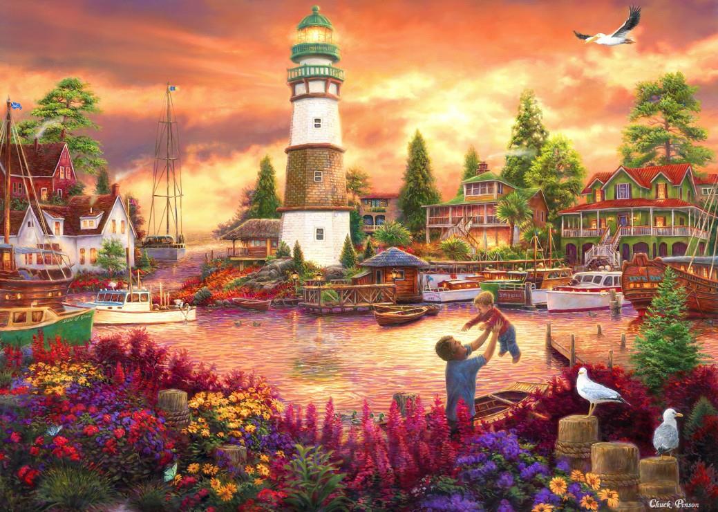 Grafika Chuck Pinson - Love Lifted Me Jigsaw Puzzle (500 Pieces)