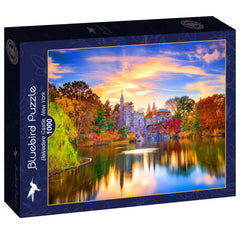 Bluebird Belvedere Castle, New York Jigsaw Puzzle (1000 Pieces)