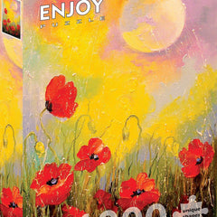 Enjoy Poppies in the Moonlight Jigsaw Puzzle (1000 Pieces)