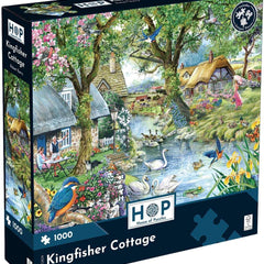House of Puzzles Kingfisher Cottage Jigsaw Puzzle (1000 Pieces)