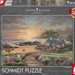 Schmidt Thomas Kinkade: Seaside Cottage Jigsaw Puzzle (1000 Pieces)