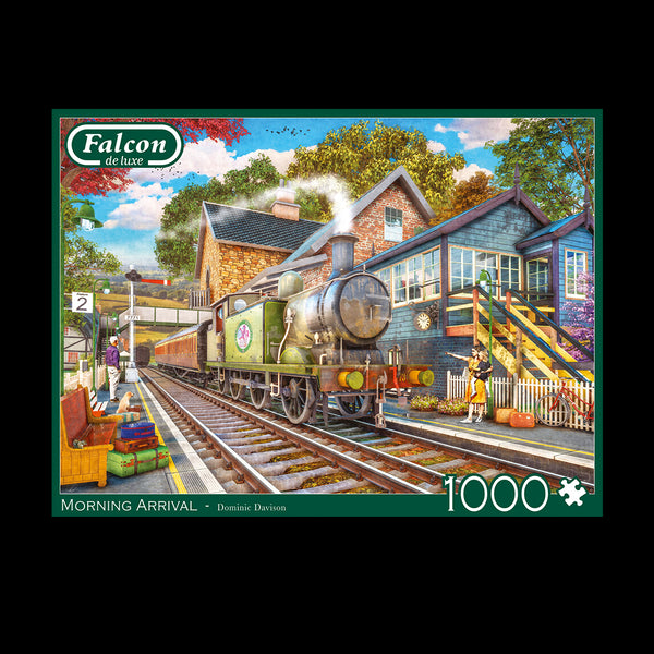 Falcon Deluxe Morning Arrival Jigsaw Puzzle (1000 Pieces)