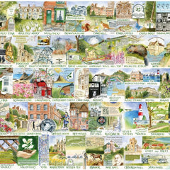 Gibsons National Trust Landmarks & Landscapes Jigsaw Puzzle (1000 Pieces)
