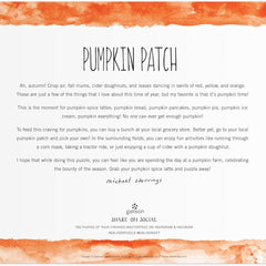 Galison Pumpkin Patch, Michael Storrings Jigsaw Puzzle (1000 Pieces)