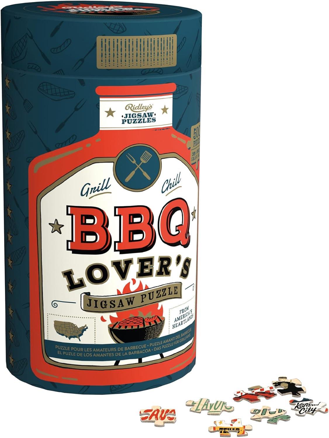 Ridley's BBQ Lover's Jigsaw Puzzle (500 Pieces)