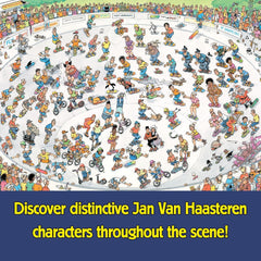 Van Haasteren Riding the Skate Bowl Jigsaw Puzzle (1000 Pieces)