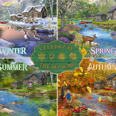 Alipson Four Seasons Jigsaw Puzzle (1000 Pieces)