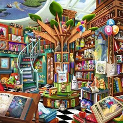 Ravensburger Magical Disney Bookshop Jigsaw Puzzle (1500 Pieces)