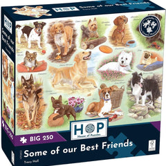 House of Puzzles Some of Our Best Friends BIG Jigsaw Puzzle (250XL Pieces)