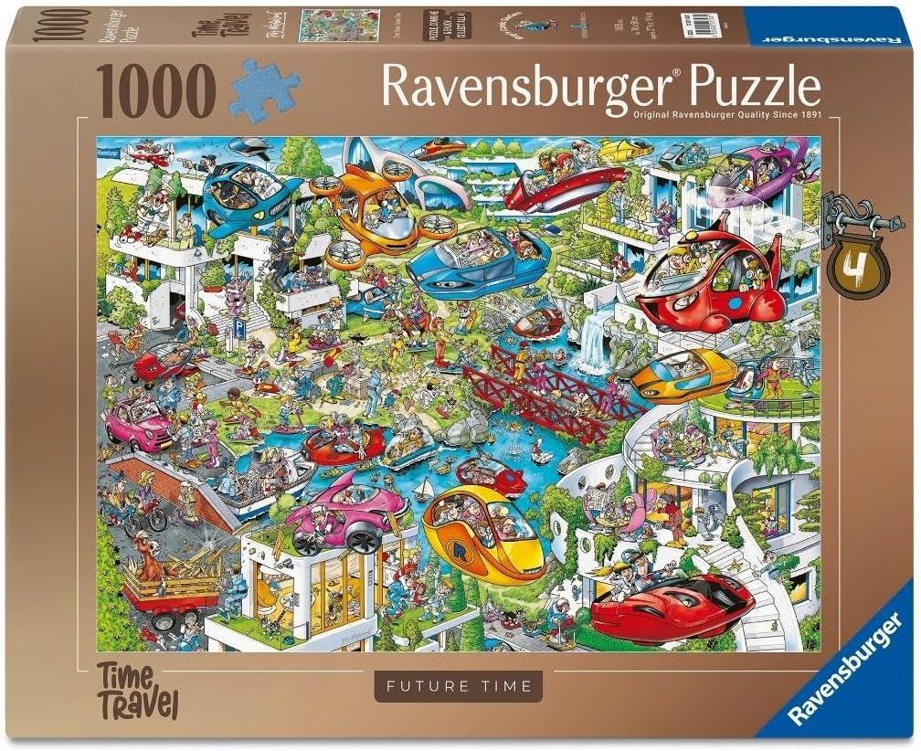 Ravensburger Ray's Comic Series - Time Travel No.4 Future Time Jigsaw Puzzle (1000 Pieces) DAMAGED BOX