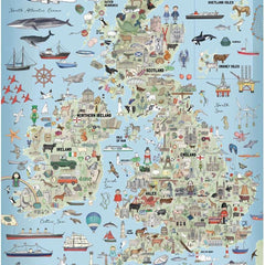 House of Puzzles The British Isles Jigsaw Puzzle (1000 Pieces)