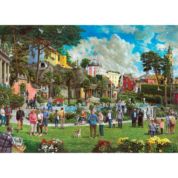Gibsons Portmeirion Jigsaw Puzzle (1000 Pieces)