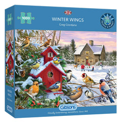 Gibsons Winter Wings Jigsaw Puzzle (1000 Pieces)