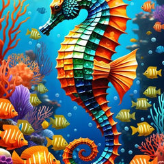 Bluebird Seahorse Jigsaw Puzzle (1000 Pieces)