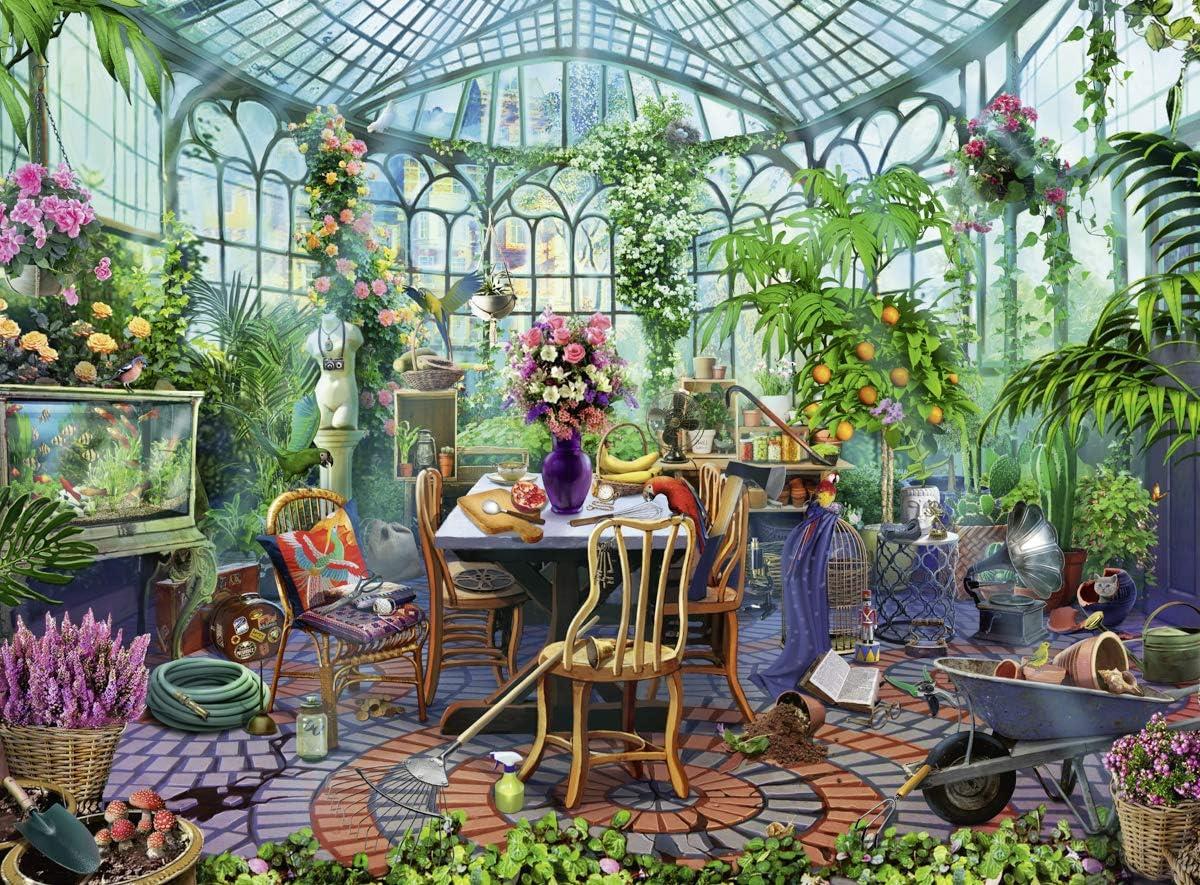 Ravensburger Greenhouse Morning Jigsaw Puzzle (500 Pieces) DAMAGED BOX
