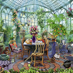 Ravensburger Greenhouse Morning Jigsaw Puzzle (500 Pieces) DAMAGED BOX