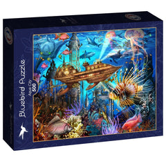 Bluebird Aqua City Jigsaw Puzzle (500 Pieces)