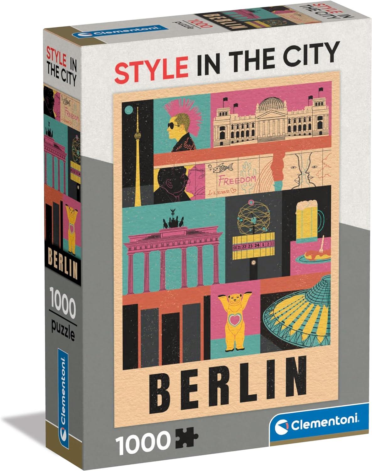 Clementoni Style In The City Berlin Jigsaw Puzzle (1000 Pieces)