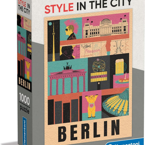 Clementoni Style In The City Berlin Jigsaw Puzzle (1000 Pieces)