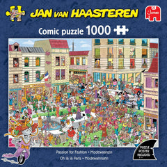 Jan Van Haasteren Passion for Fashion Jigsaw Puzzle (1000 Pieces) - EARLY OCTOBER