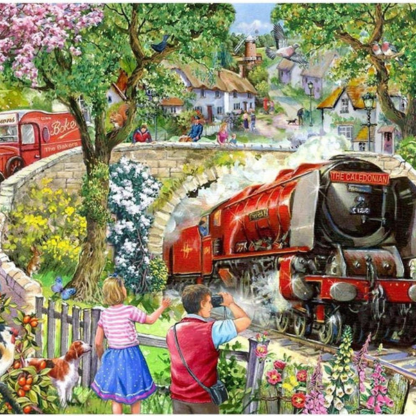 House of Puzzles Daily Express BIG Jigsaw Puzzle (500 XL Pieces)