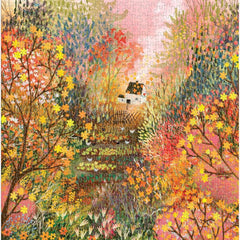 Galison Autumn in the Meadow Jigsaw Puzzle (1000 Pieces)