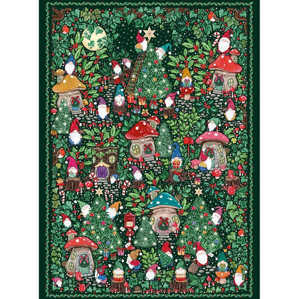 Gibsons Christmas Village The Art File Jigsaw Puzzle (1000 Pieces)