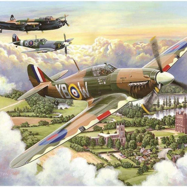 House of Puzzles Final Approach Jigsaw Puzzle (Big 500 XL Pieces)