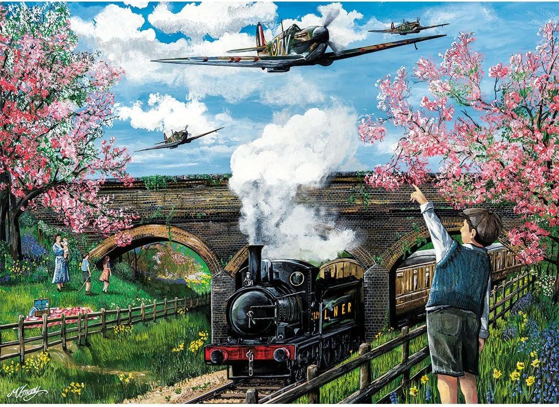 Gibsons Spitfire Surprise Jigsaw Puzzle (250 XL Pieces)