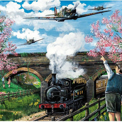 Gibsons Spitfire Surprise Jigsaw Puzzle (250 XL Pieces)