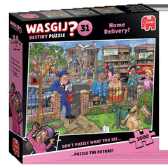 Wasgij Destiny 31 Home Delivery! Jigsaw Puzzle (1000 Pieces) DAMAGED BOX