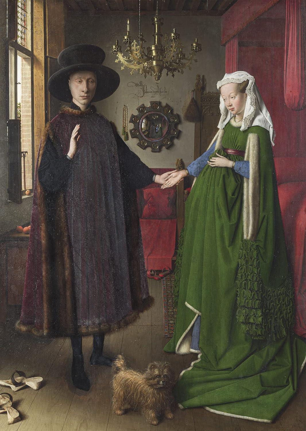 Clementoni Museum The Arnolfini Portrait, Jan Van Eyck Jigsaw Puzzle (1000 Pieces)