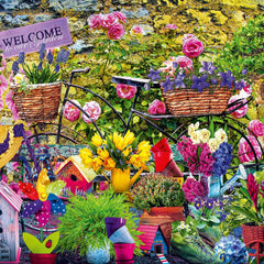 Bluebird Welcome to Our Garden Jigsaw Puzzle (1000 Pieces)