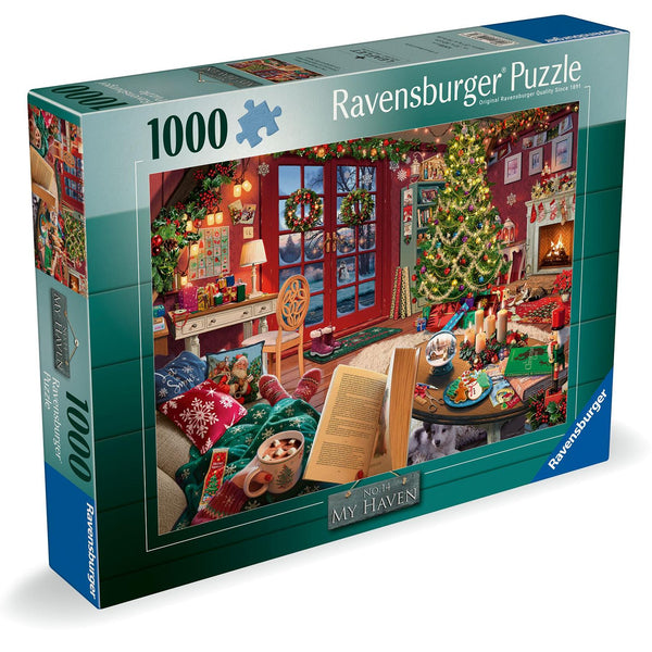Ravensburger My Haven No.14 Christmas Shed Jigsaw Puzzle (1000 Pieces)