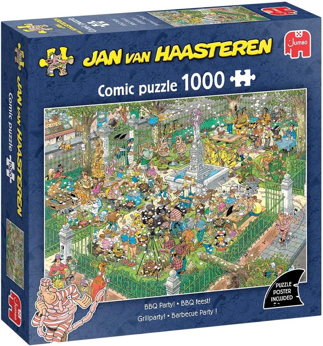 Jan Van Haasteren BBQ Party Jigsaw Puzzle (1000 Pieces)