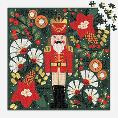 Galison Merry Nutcracker Foil Jigsaw Puzzle (500 Pieces)